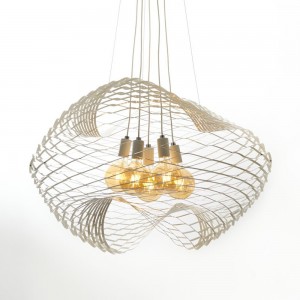 Lámpara de suspensión Net Big de Zava. Lámparas elegantes de diseño italiano.
