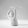 Mesa auxiliar escultórica Monkey table para exterior de BD Barcelona.