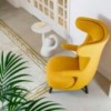 Mesa auxiliar escultórica Monkey table para exterior de BD Barcelona.