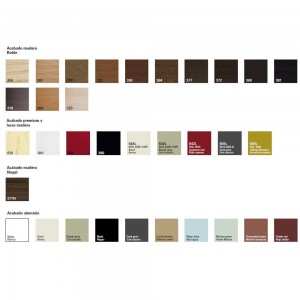 Taburete Hula madera de base central giratoria y regulable de Andreu World