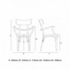 Sillón Czech de GTV Thonet Vienna. Sillones, butacas y sillas para salón.
