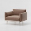 Sillón Club para exteriores colección Boma de Kettal.