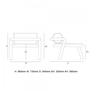 Butaca Hold On de diseño GTV Thonet Vienna. Butacas y sillones modernos.