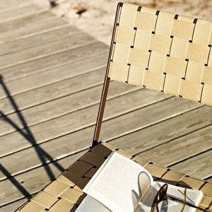 Silla plegable Brisa Andreu World. Sillas ideales para exteriores.