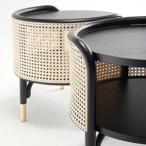 Mesa Auxiliar Mos de diseño GTV Thonet Vienna. Mesitas auxiliares de salón.