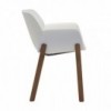 Silla Nuez madera Outdoor Andreu World diseño ideal para exteriores.