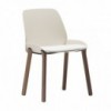 Silla Nuez madera Outdoor Andreu World diseño ideal para exteriores.