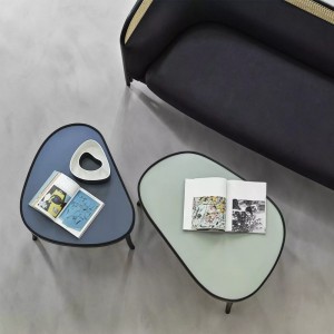 Mesa Auxiliar Peer B de GTV Thonet Vienna. Mesitas de café para salón.