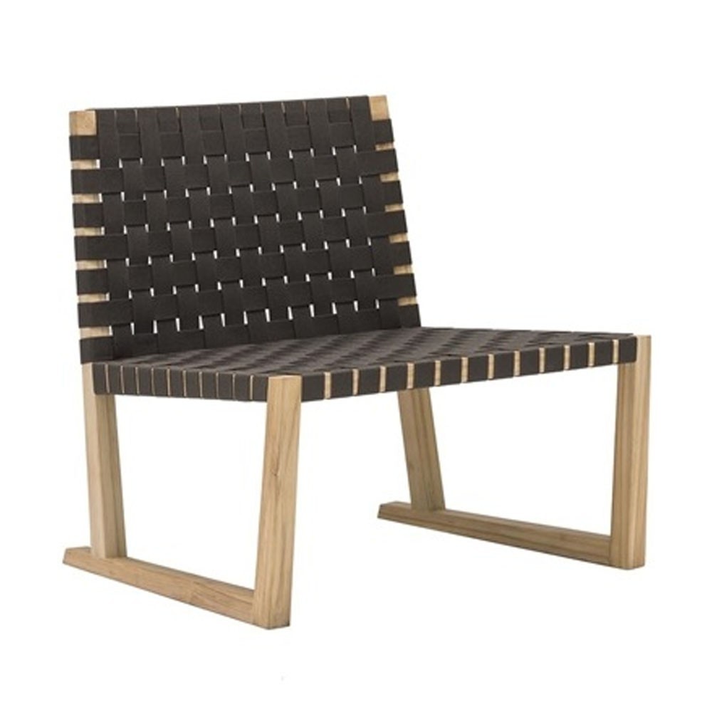 Butaca Serena Teak Andreu World . Diseño de sillas modernas para exterior.