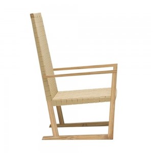 Butaca Serena Teak alta Andreu World. Diseño moderno para exterior.