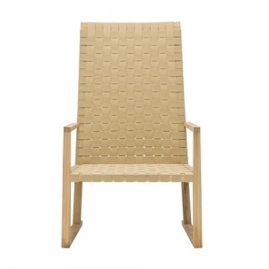 Butaca Serena Teak alta Andreu World. Diseño moderno para exterior.