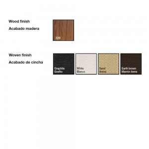 Butaca Serena Teak alta Andreu World. Diseño moderno para exterior.