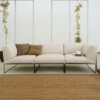 Sofá Siesta Andreu World. Mueble tapizado moderno ideal para exteriores.