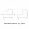 Butaca Promanade de diseño GTV Thonet Vienna. Butacas y sillones modernos.