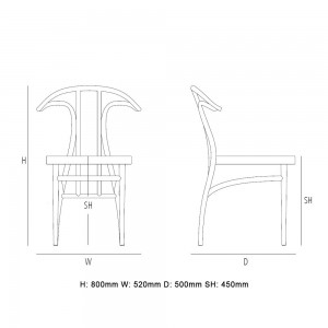 Silla Radetzky GTV Thonet Vienna. Sillas, butacas y sillones de diseño.