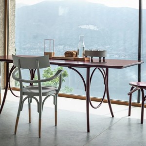 Mesa comedor Ring de GTV Thonet Vienna. Mesas de diseño para comedor.