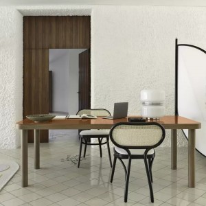 Mesa comedor Saüle de GTV Thonet Vienna. Mesas rectangulares de comedor.