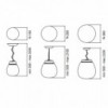 Empatía 16 suspensión de Artemide. Tienda online lámparas modernas.