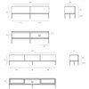 Mueble TV Tabwa Ethnicraft