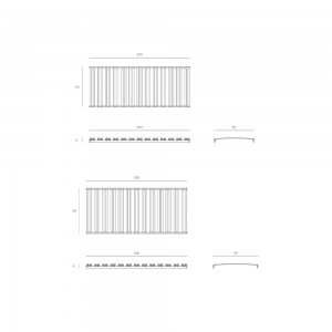 Somier de láminas de Ethnicraft. Mobiliario para dormitorio. Somier para cama.