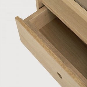 Mesita Spindle-Roble aceitado