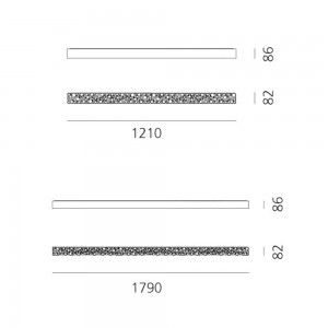 Plafón Calipso de Artemide. Iluminación moderna para pared o techo.