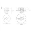 Mercury LED ceiling de Artemide. Tienda online de lámparas para salón.