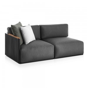 Sofá modular 1 Bosc de Gandia Blasco. Diseño moderno para jardines y terrazas.