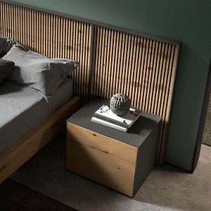 Cama doble Hipnos de Arlex. Muebles de diseño.