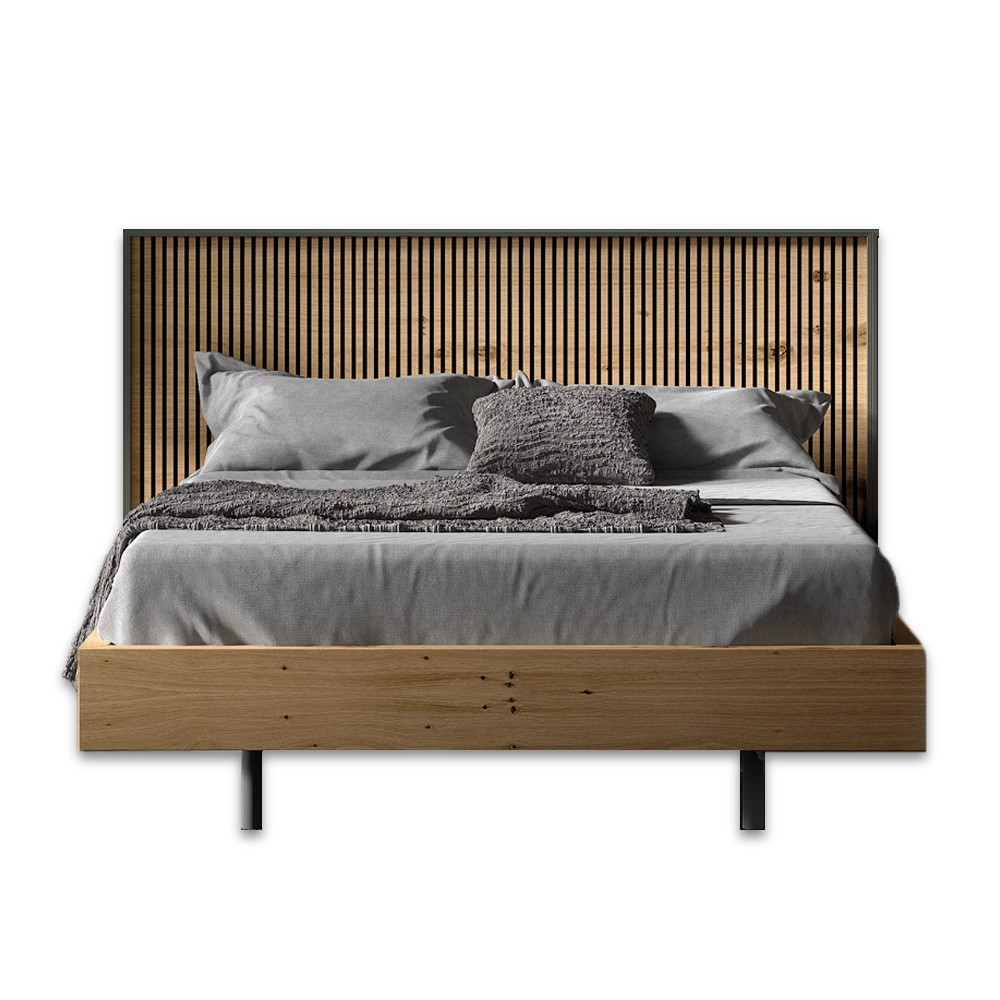 Cama doble Hipnos de Arlex. Muebles de diseño.