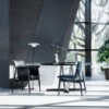 Silla E005 Embrace Chair en piel de Carl Hansen and Son. Sillas nordicas.