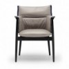 Silla E005 Embrace Chair en piel de Carl Hansen and Son. Sillas nordicas.