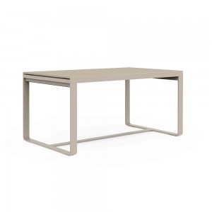 Mesa Flat Rectangular de Gandia Blasco. Mesa de diseño para exterior.