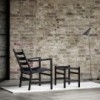 Taburete CH53 de Carl Hansen and Son. Taburete de diseño moderno y elegante
