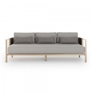 Sofá 3 plazas Solanas de Gandia Blasco. Mueble de diseño para patio y jardín.