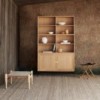 Reposapies Egipcio OW2000 en cuero de Carl Hansen and Son.