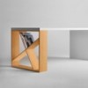 Mesa  J-Table de Horm. Mesas modernas de salón. Muebles diseño italiano.