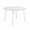Mesa redonda Stack de Gandia Blasco. Mesas modernas para exterior.