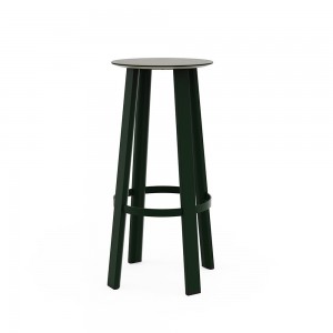 Taburete Alto Stack de Gandía Blasco. Taburete de diseño para exterior.