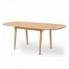 Mesa CH002 extensible de Carl Hansen and Son. Mesas extensibles de diseño modero.