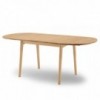 Mesa CH002 extensible de Carl Hansen and Son. Mesas extensibles de diseño modero.
