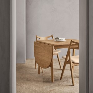 Mesa CH002 extensible de Carl Hansen and Son. Mesas extensibles de diseño modero.