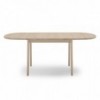 Mesa CH002 extensible de Carl Hansen and Son. Mesas extensibles de diseño modero.