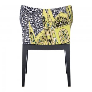 Butaca de diseño Madame Emilio Pucci de Kartell. Ideal para interior.