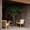Butaca BK11 Outdoor de Carl Hansen and Son. Muebles modernos para exteriores.