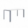 Mesa Four Kartell. Diseño rectangular elegante para salón o comedor.