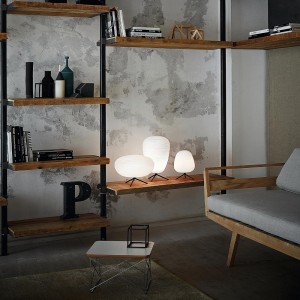 Lámpara Rituals de Foscarini. Lámparas elegantes de cristal soplado.