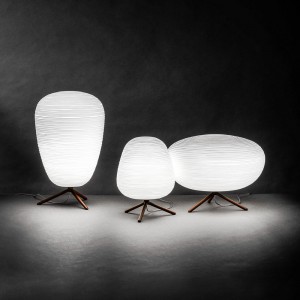 Lámpara Rituals de Foscarini. Lámparas elegantes de cristal soplado.