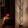 Lámpara pie Tress de Foscarini. Lámparas para salón modernas. Diseño italiano.