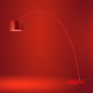 Lámpara pie Twiggy Elle de Foscarini. Lámparas de diseño contemporáneo.